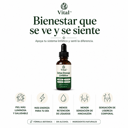 Vital| Reducí Hinchazon e Inflamación (Rostro, Abdomen y Piernas)
