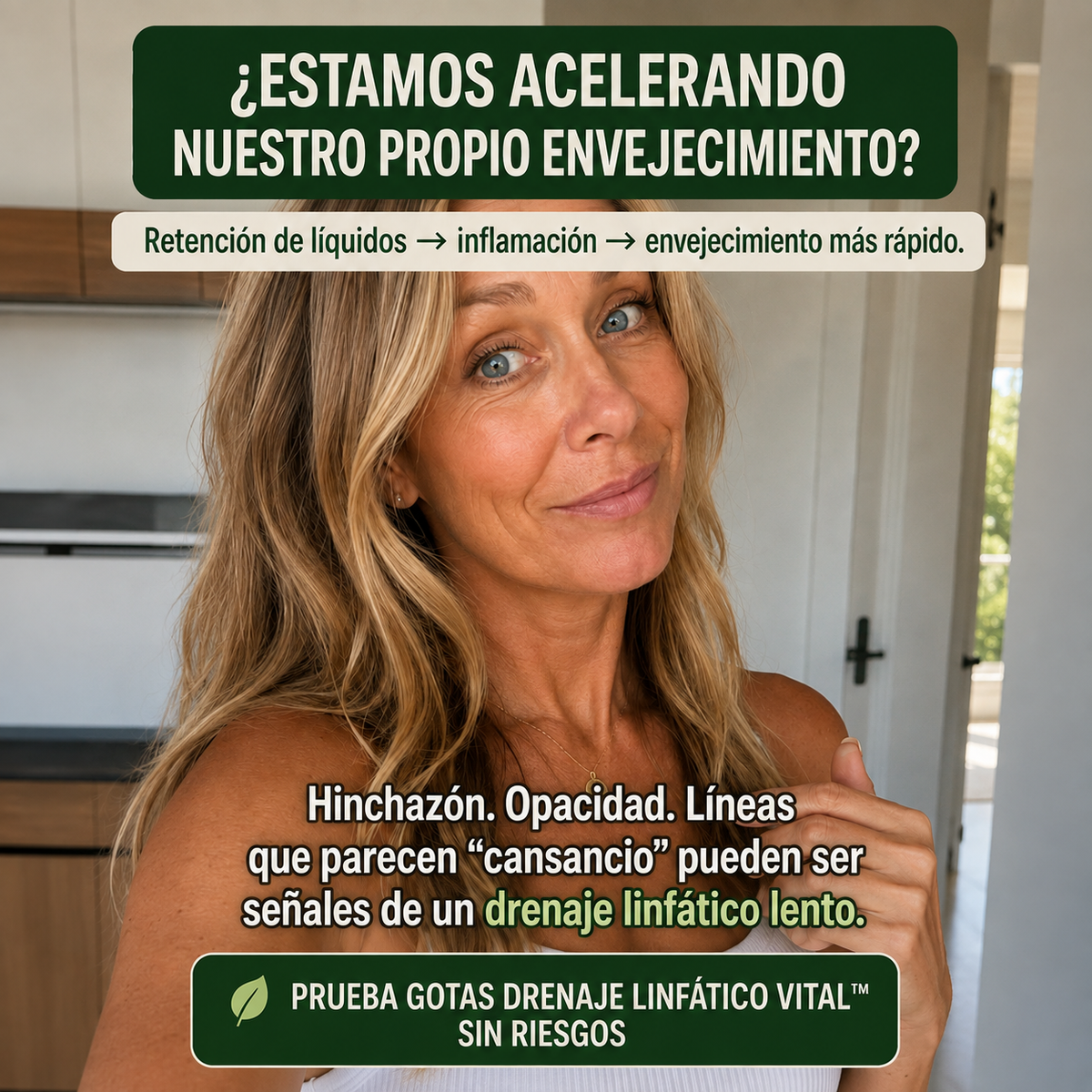 Vital| Reducí Hinchazon e Inflamación (Rostro, Abdomen y Piernas)