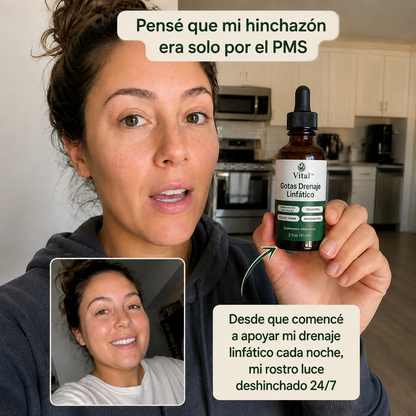 Vital| Reducí Hinchazon e Inflamación (Rostro, Abdomen y Piernas)
