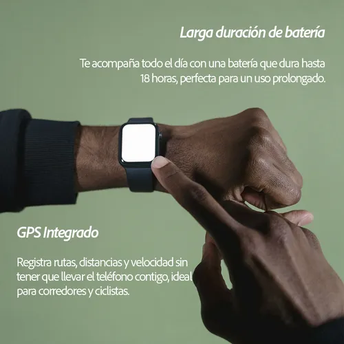Apple Watch Se 2da Gen 40mm Correa Deportiva Silicona Loop - Imagen 2
