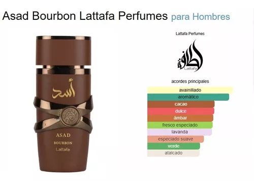 Perfume Lattafa Asad Bourbon Eau de Parfum Masculino 100ML - Imagen 2
