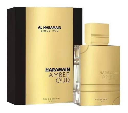 Perfume Al Haramain Amber Oud Gold Eau de Parfum Unissex 120ML