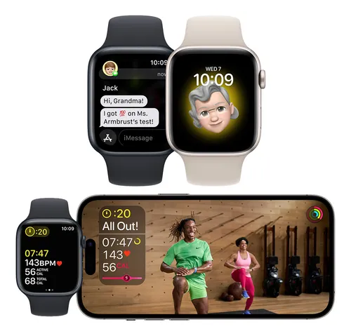 Apple Watch Se 2da Gen 40mm Correa Deportiva Silicona Loop - Imagen 3