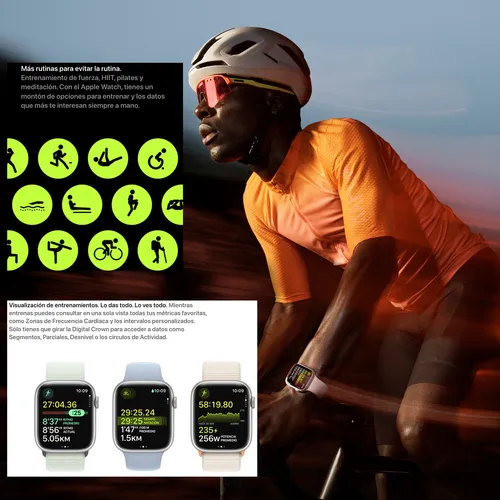 Apple Watch Se 2da Gen 40mm Correa Deportiva Silicona Loop - Imagen 4