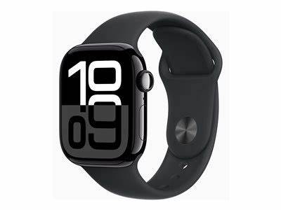 Apple Watch Series 10 GPS • Caja de aluminio negro azabache